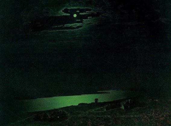 Image - Arkhyp Kuindzhi: Night on the Dnieper (1880).